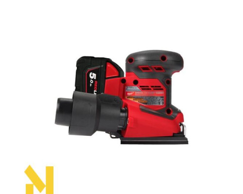Шліфмашина вібраційна акумуляторна MILWAUKEE M18 BQSS-502B