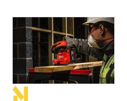 Шліфмашина вібраційна акумуляторна MILWAUKEE M18 BQSS-502B