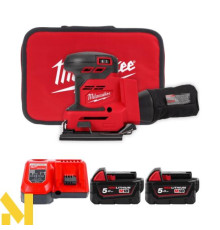 Шліфмашина вібраційна акумуляторна MILWAUKEE M18 BQSS-502B