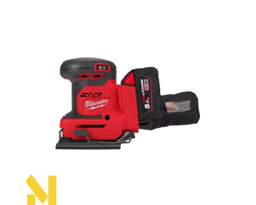 Шліфмашина вібраційна акумуляторна MILWAUKEE M18 BQSS-502B