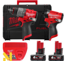 Набір інструментів акумуляторних MILWAUKEE M12 FPP2A2-602X