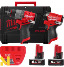 Набір інструментів акумуляторних MILWAUKEE M12 FPP2A2-602X