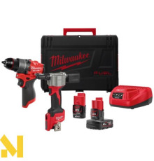 Набір інструментів акумуляторних Milwaukee M12 FPP2D2-422X FUEL POWER PACK IN2