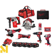 Набір інструментів акумуляторних MILWAUKEE M18 FPP6E-505B