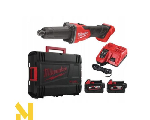 Шліфмашина пряма акумуляторна MILWAUKEE M18 FDGRB-502X