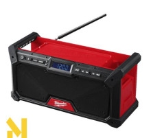 Радіоприймач гібридний Milwaukee M18 RADIO DAB+ IN2 (без АКБ та ЗП)