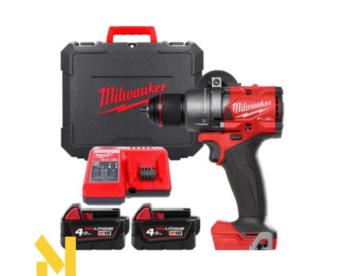 Дриль-шуруповерт акумуляторний MILWAUKEE M18 FDD3-402C