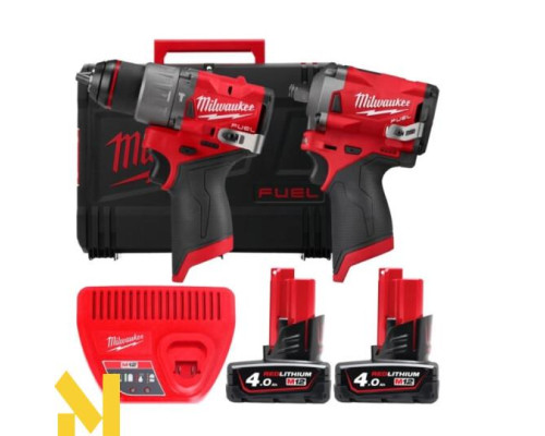 Набір інструментів акумуляторних Milwaukee M12 FPP2H2-402X