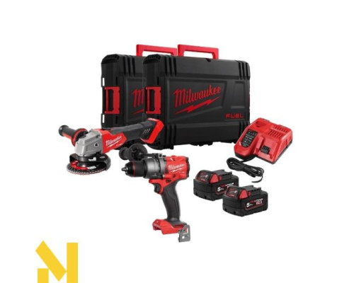 Набір інструментів акумуляторних Milwaukee M18FPP2E3-502X