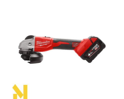 Болгарка (кутова шліфмашина) акумуляторна Milwaukee M18 BLSAG125X-402X