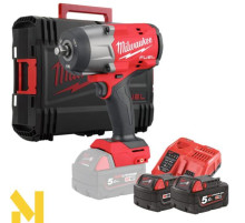 Гайковерт акумуляторний Milwaukee M18 FHIW2F12-502X