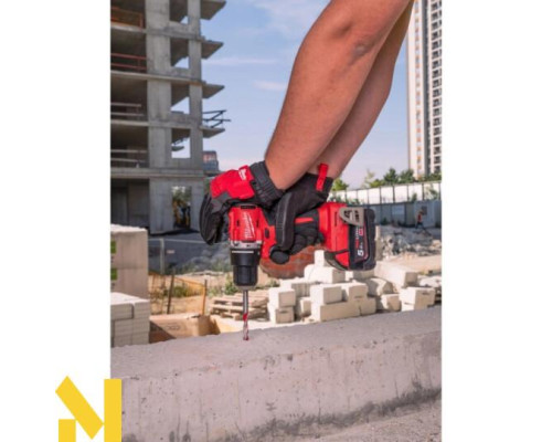 Дриль-шуруповерт акумуляторний ударний MILWAUKEE M18 BLPDRC-0 + M18 B2 (без ЗП)