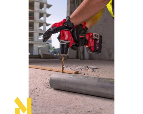 Дриль-шуруповерт акумуляторний ударний MILWAUKEE M18 BLPDRC-0 + M18 B2 (без ЗП)