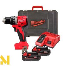 Дриль-шуруповерт акумуляторний Milwaukee M18 BLPDRC-202C