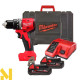 Дриль-шуруповерт акумуляторний Milwaukee M18 BLPDRC-202C