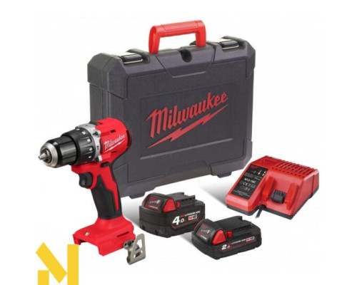 Дриль-шуруповерт акумуляторний Milwaukee М18 BLPDRC-422С