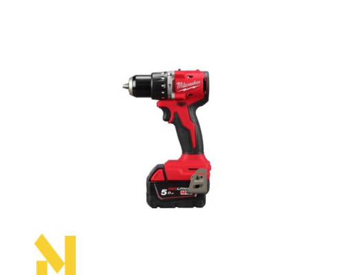 Дриль ударний акумуляторний Milwaukee M18 BLPDRC-502C