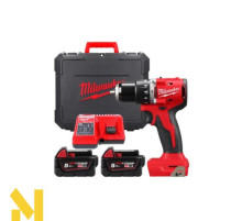 Дриль ударний акумуляторний Milwaukee M18 BLPDRC-502C
