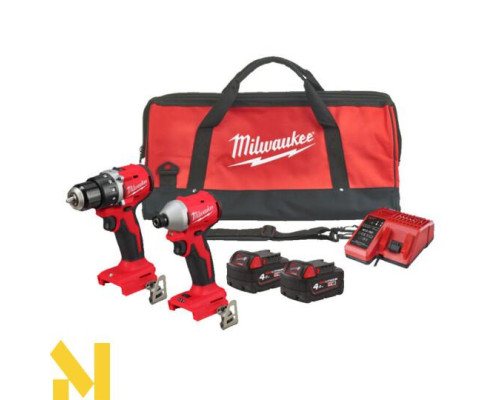 Набір інструментів акумуляторних Milwaukee M18 BLCPP2B-402