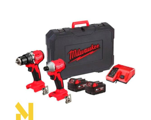 Набір інструментів акумуляторних Milwaukee M18 BLCPP2B-502C