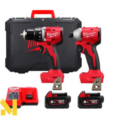 Набір інструментів акумуляторних Milwaukee M18 BLCPP2B-502C