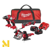Набір інструментів акумуляторних Milwaukee M18 BLCPP5A-502B