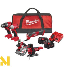 Набір інструментів акумуляторних Milwaukee M18 BLCPP5A-502B