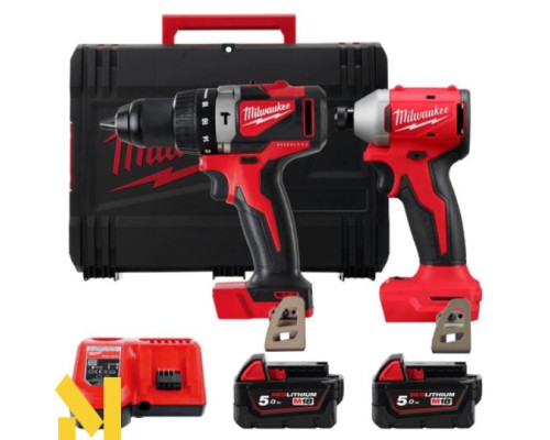 Набір інструментів акумуляторних Milwaukee M18 BLPP2A3-502X