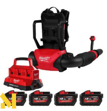Повітродувка садова акумуляторна Milwaukee M18 F2BPB-124 DUAL-BAT