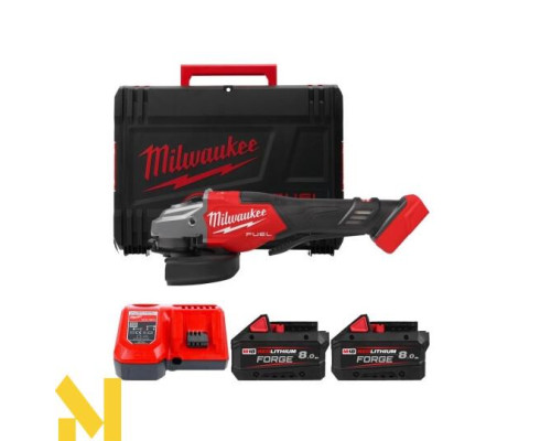 Болгарка (кутова шліфмашина) Milwaukee M18 FHSAG125XPDB2-802X