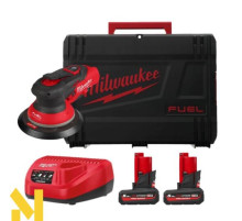 Шліфмашина ексцентрикова акумуляторна MILWAUKEE M12 FROS2.5-502X