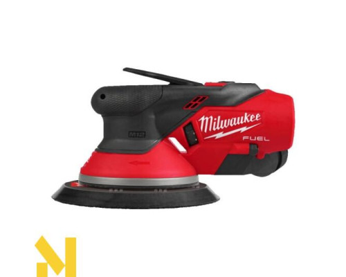 Шліфмашина ексцентрикова акумуляторна MILWAUKEE M12 FROS2.5-502X