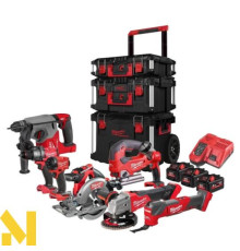 Набір інструментів акумуляторних Milwaukee M18 FPP8C-553P