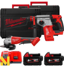 Набір інструментів акумуляторних MILWAUKEE M18 BLPP2G-502X