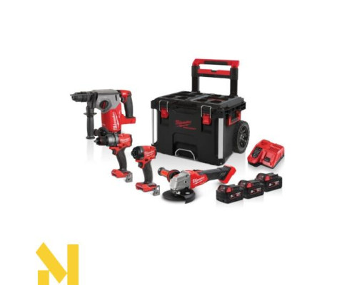 Набір інструментів акумуляторних Milwaukee M18 FPP4BJ-503P