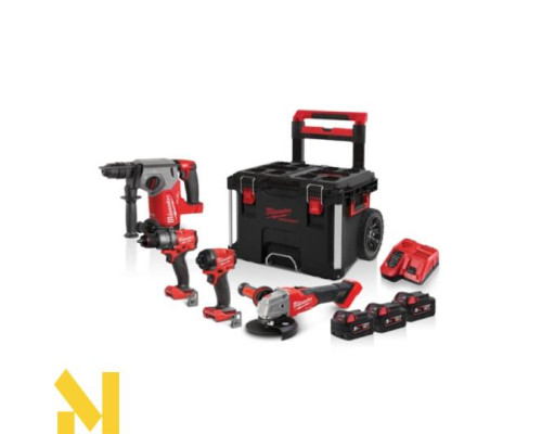 Набір інструментів акумуляторних Milwaukee M18 FPP4BJ-503P