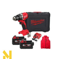 Дриль-шурупокрут акумуляторний Milwaukee М18 BLPDRC-402С