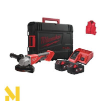 Болгарка (кутова шліфмашина) акумуляторна Milwaukee M18 BLSAG125XPD-402X