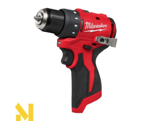 Дриль-шуруповерт акумуляторний MILWAUKEE M12 BLDDRC-0 (без АКБ та ЗП)