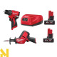 Набір інструментів акумуляторних Milwaukee M12 BLPP2A-402B
