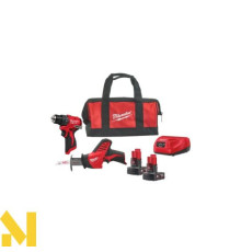 Набір інструментів акумуляторних Milwaukee M12 BLPP2A-402B