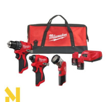Набір інструментів акумуляторних MILWAUKEE M12 BLPP3A-202B