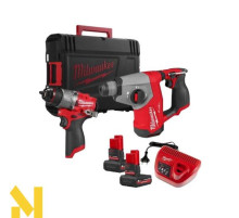 Набір інструментів акумуляторних Milwaukee M12 FPP2BG2-502X