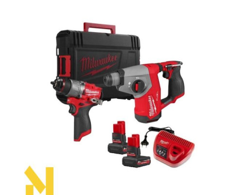 Набір інструментів акумуляторних Milwaukee M12 FPP2BG2-502X
