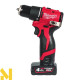 Дриль-шуруповерт акумуляторний MILWAUKEE M12 BLPDRC-402С
