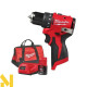 Дриль-шуруповерт акумуляторний MILWAUKEE M12 BLDDRC-201BRF