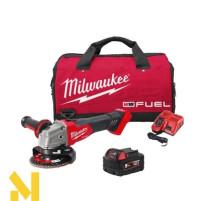 Болгарка (кутова шліфмашина) акумуляторна Milwaukee M18 FSAG125X-501BRF