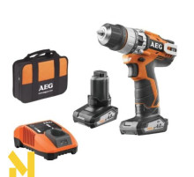 Дриль-шуруповерт акумуляторний AEG BSB12C2-402B