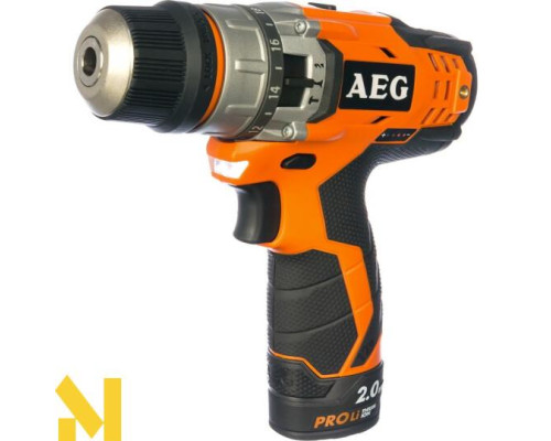 Дриль-шуруповерт акумуляторний AEG BSB12C2LI-KIT2B з набором біт