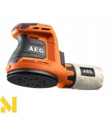 Шліфмашина ексцентрикова акумуляторна AEG BEX 18-125-0 (без АКБ та ЗП)